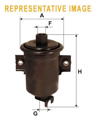 WIX FILTERS Polttoainesuodatin WF8189